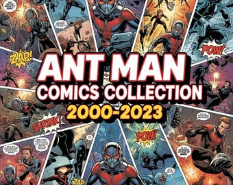 Coleção de Quadrinhos do Homem-Formiga 2000-2023, Pacote Maga, Edição do Homem-Formiga, Volume, Encadernado, Anual, Homem-Formiga e a Vespa, Incrível, Homem-Gigante, Revista