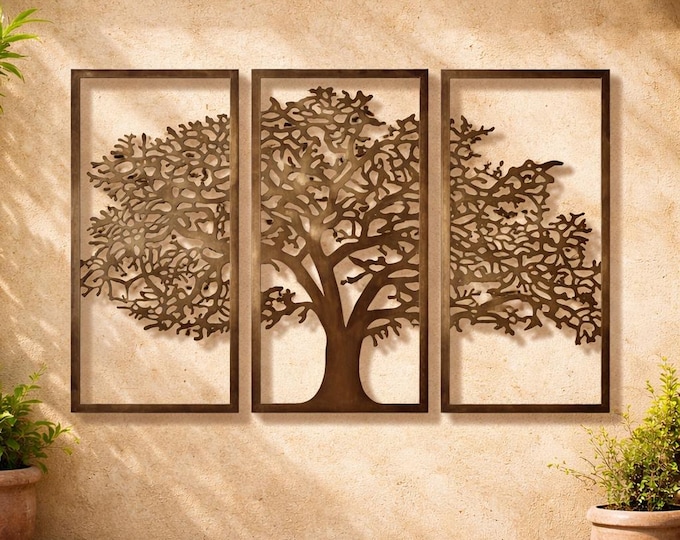 An Iron Tree Of Life Wall Decor 120 x 180 cm