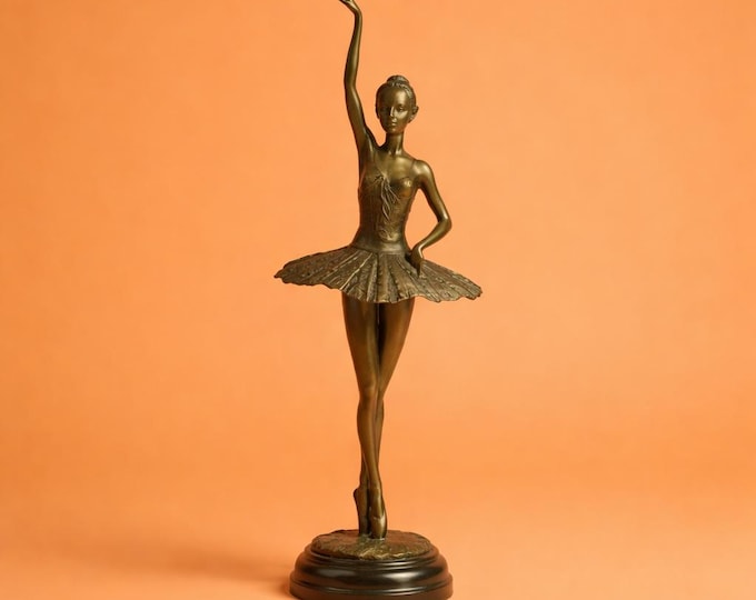 A Bronze Sculpture of A Ballerina 66cm
