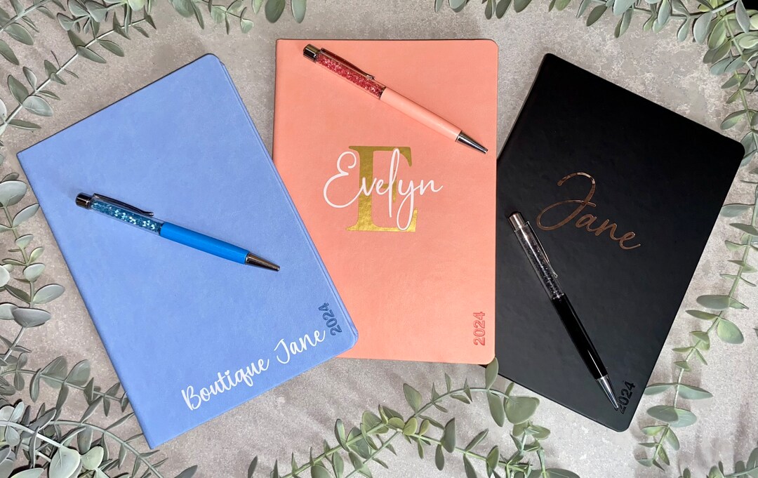 Personalized Diary 2024 Diary 2024 Day View Personalized Etsy Australia