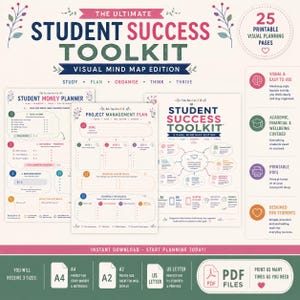 Student Success Toolkit | University Planner, Dissertation, Essay (PDF Download)