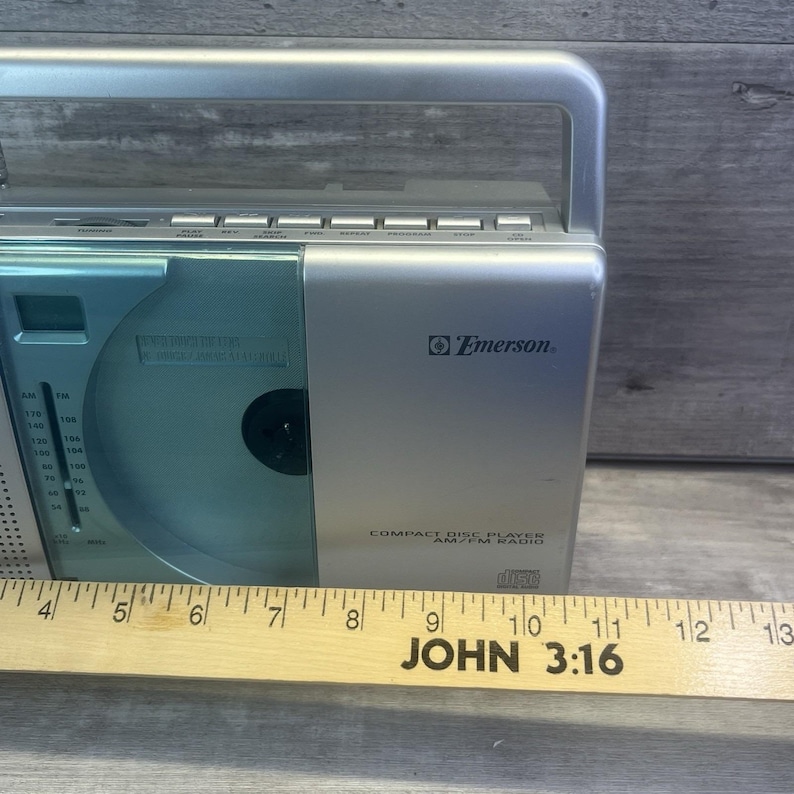 Emerson AM FM Radio CD Player Model PD5098 Radio Works, Cd Player Doesn't Work image 13