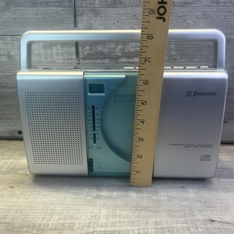 Emerson AM FM Radio CD Player Model PD5098 Radio Works, Cd Player Doesn't Work image 8