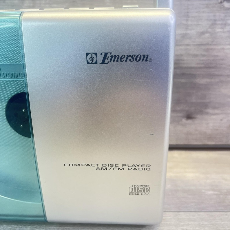 Emerson AM FM Radio CD Player Model PD5098 Radio Works, Cd Player Doesn't Work image 2