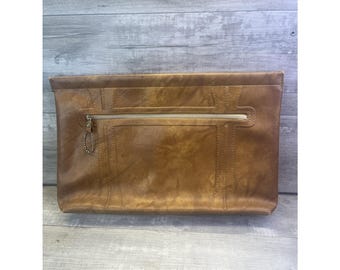 American Tourister Suitcase Luggage Vegan Large Clutch Document Case Vintage 70s