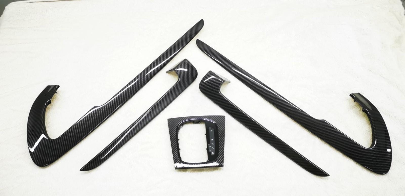 Carbon Fiber Look Vinyl Trim For Audi A3 8P/8PA 2003-2013 3-Door B/C Pillar