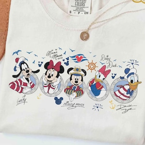 Disney Cruise Squad Shirt Design, Mickey and Friends Cruise Png, Disney Cruise Trip Png, Disney Summer Shirt Design, Disney Vacation Png image 1