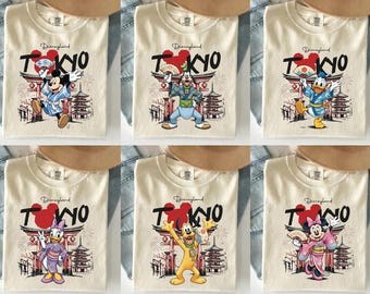 Kimono de Mickey y sus amigos de Tokyo Disneyland png, Conjuntos familiares Disney personalizados png, Viaje de chicas a Japón 2026 png, Personalizado png
