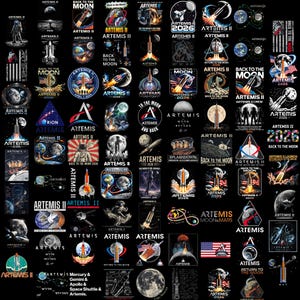 Más de 70 imágenes PNG del lanzamiento de Artemis II a la Luna en 2026, imágenes prediseñadas de la mitología griega, silueta del arquero lunar (descarga digital).