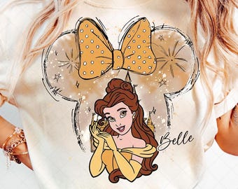 PNG de la princesa coqueta Bella, PNG de La Bella y la Bestia, PNG de vacaciones familiares, PNG de grupo de chicas, PNG de camiseta de princesa, PNG de viaje familiar 2025