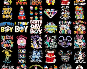 Paquete de ratón de cumpleaños (Png), Feliz cumpleaños (Png), Vacaciones familiares (Png), Modo vacaciones (Png), Reino mágico (Png), Paquete de cumpleaños (Png)