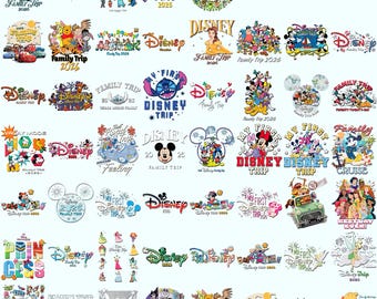 Bundle Familienurlaub 2026 PNG: Familienreise 2026 Png, magisches Königreich Png, Freund Gruppe Png, digitaler Download