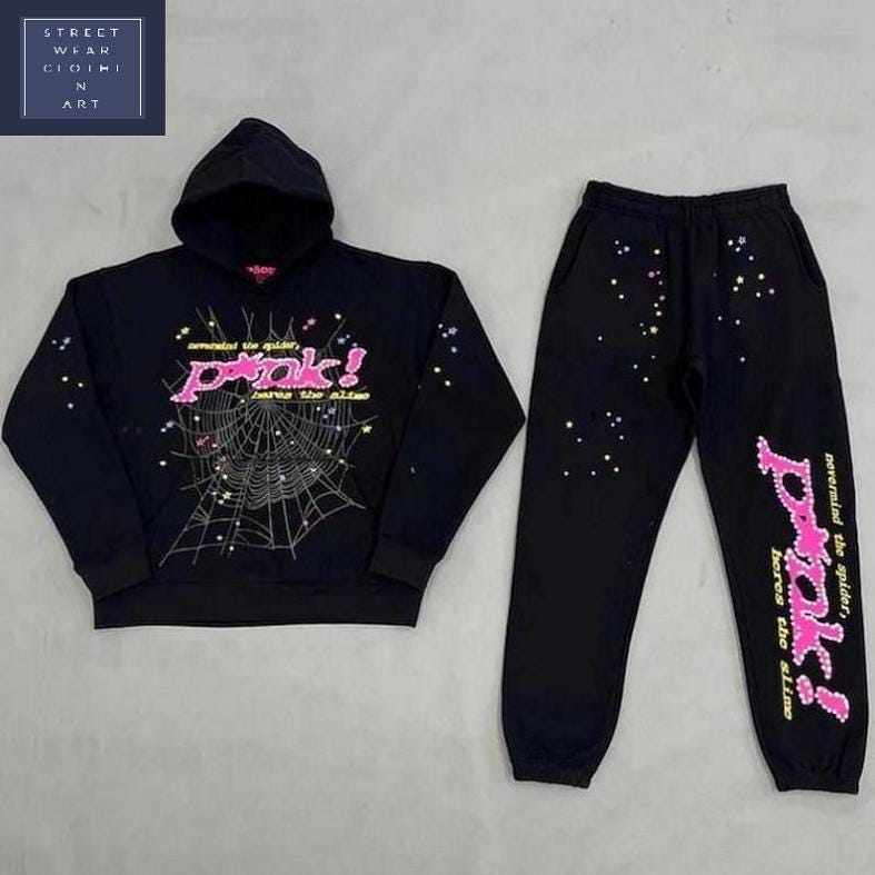 Sp5der hoodie black - Etsy 日本