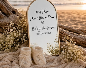 Second Baby Pregnancy Announcement, Baby Number 2, Gender Neutral Social Media Reveal, Editable Cava Template, Instant Digital Download