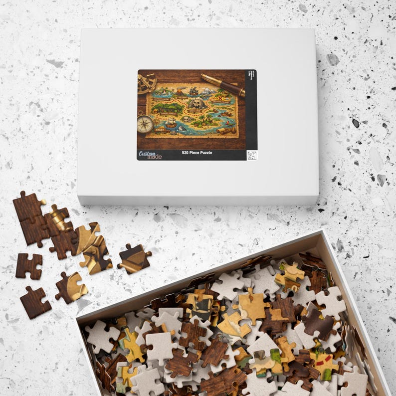 Treasure Map Puzzle | Pirate Island Jigsaw image 6
