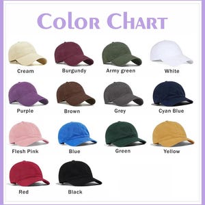 Make Your Text Great Again Hat, Custom Text Embroidered Red Hat, MAGA Baseball Dad Cap, Funny Unisex Hat, Personalized Hat with Your Text image 12