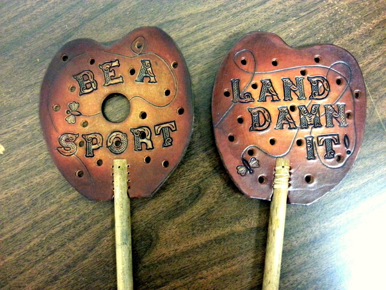 Fly swatter, The very best in the universe, With great sayings stamped