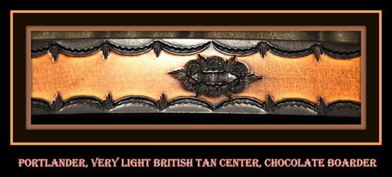 Leather Name Belts, will typically last 10 to 15 years, Real Leather hand stamped, dyed with burnished smooth edges, groomsmen gift image 2