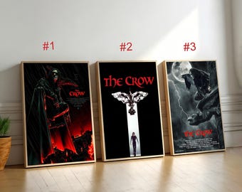 The Crow Classic Movie Poster,Canvas Wall Art, Home Decor, Retro Film Print