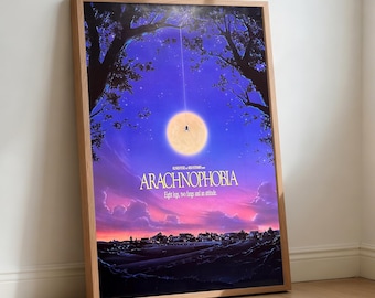 Arachnophobia Movie Poster, Retro Film Canvas Wall Art (Home Decor)