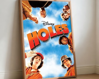 Holes Movie Poster, Retro Film Canvas Wall Art (Home Decor)