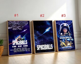Spaceballs (1987) Movie Poster,Canvas Wall Art, Home Decor, Retro Film Print