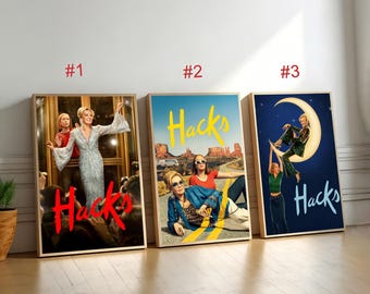 Hacks Movie Poster,Canvas Wall Art, Home Decor, Retro Film Print