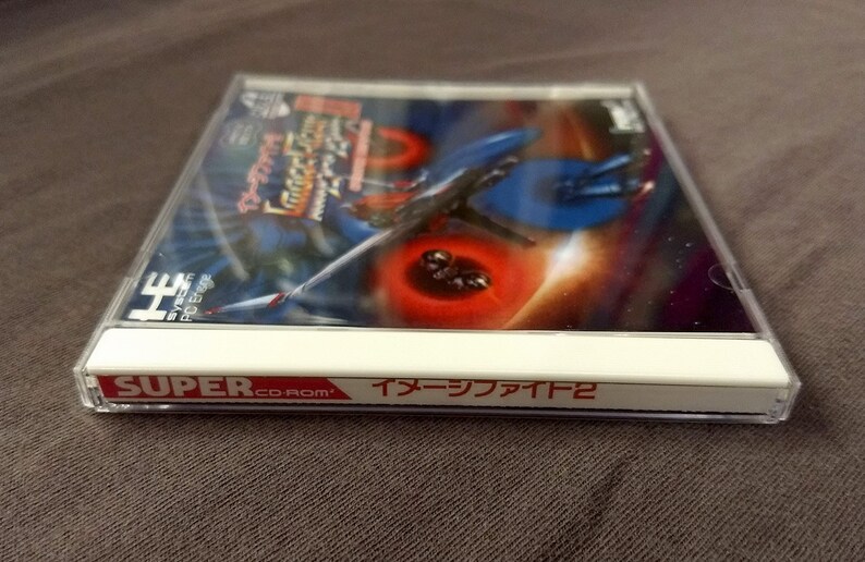 Image Fight II 2 PC Engine CD Reproduction TurboDuo TurboGrafx Shooter Shoot Em Up
