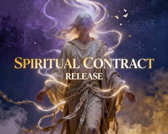 Spiritual Contract Release Clear Karmic Ties Past Life Healing for Soul Freedom