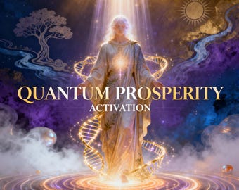 Attivazione dell'energia quantistica della prosperità, codici di luce 7D, guarigione del DNA