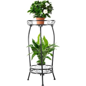 Metal Plant Stand – Heavy Duty Rustproof Pot Rack Shelf