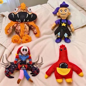 Poppy Playtime 5 Plush, 1006 Prototype Doll, Poppy Game Stuffed Toy, Horror Game Peripheral, Gamer Gift