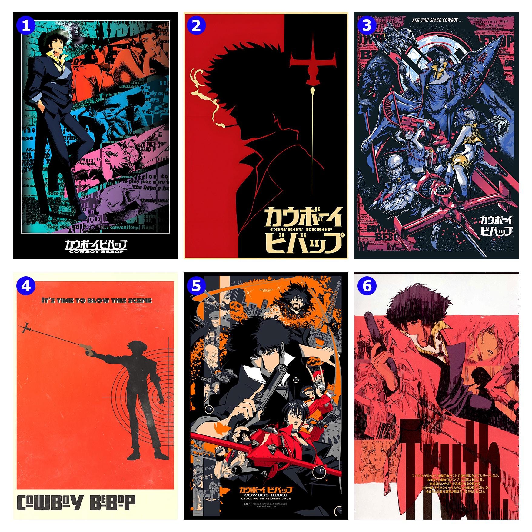 Cowboy bebop art - Etsy 日本