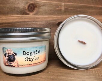 Doggie Style Natural Soy Scented Candle