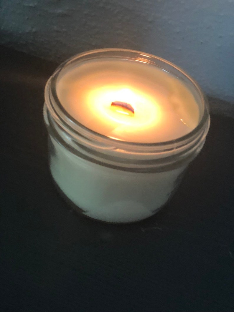 Feline Fine All Natural Soy Wax Scented Candle with Wood Wick image 5