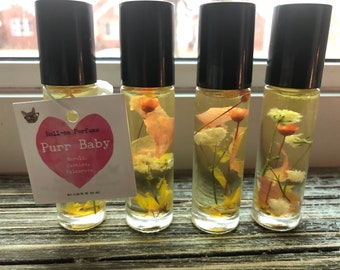 Purr Baby Essential Oil Cat Inspired Roll-on Perfume