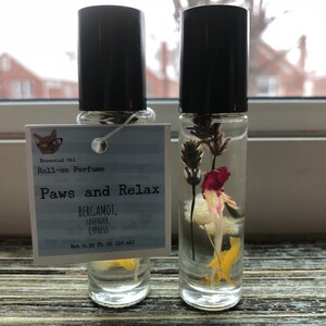 Paws and Relax Essential Oil Cat Inspired Roll-on Perfume image 3