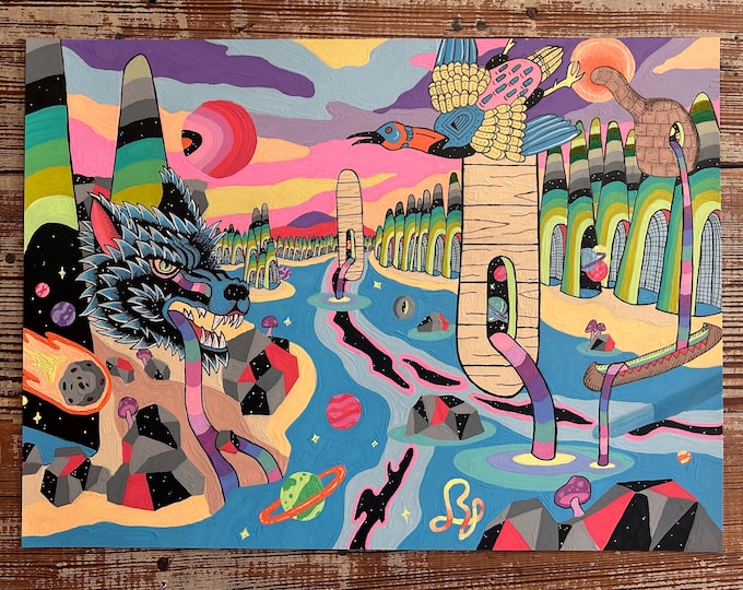 Featured listing image: Ecosystem #1 - Original Painting
