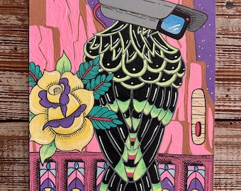 Birdwatcher - Giclée Print
