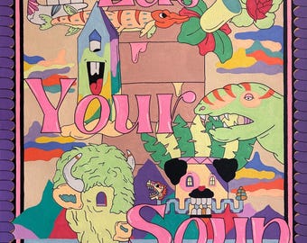 Eat Your Soup - Giclée Print