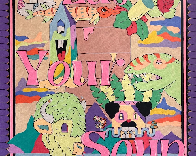 Featured listing image: Eat Your Soup - Original Painting