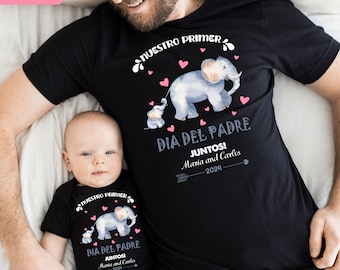 Nuestro Primer Dia del Padre, First Father's Day Spanish, Feliz Dia Papa, Papa Personalizable, Spanish Fathers Day Gift