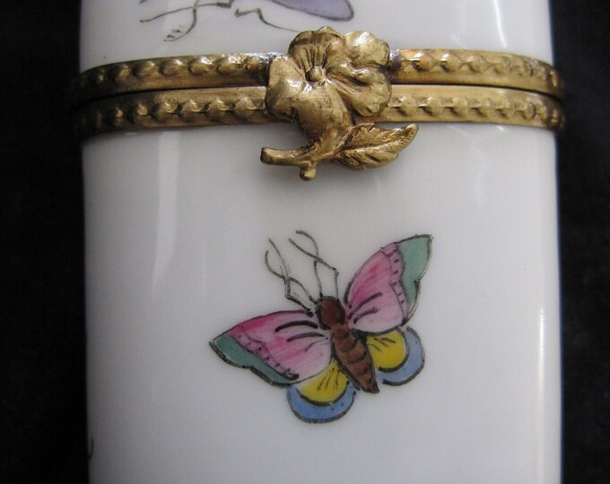 Limoges Porcelain Collectors Box Hand Painted Etsy