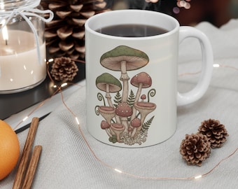 Taza estética de hongos | Funghi