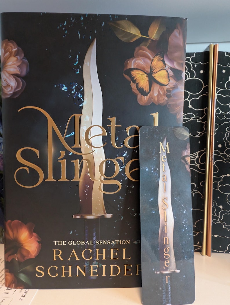 Fire & Metal Inspired Bookmarks - Etsy