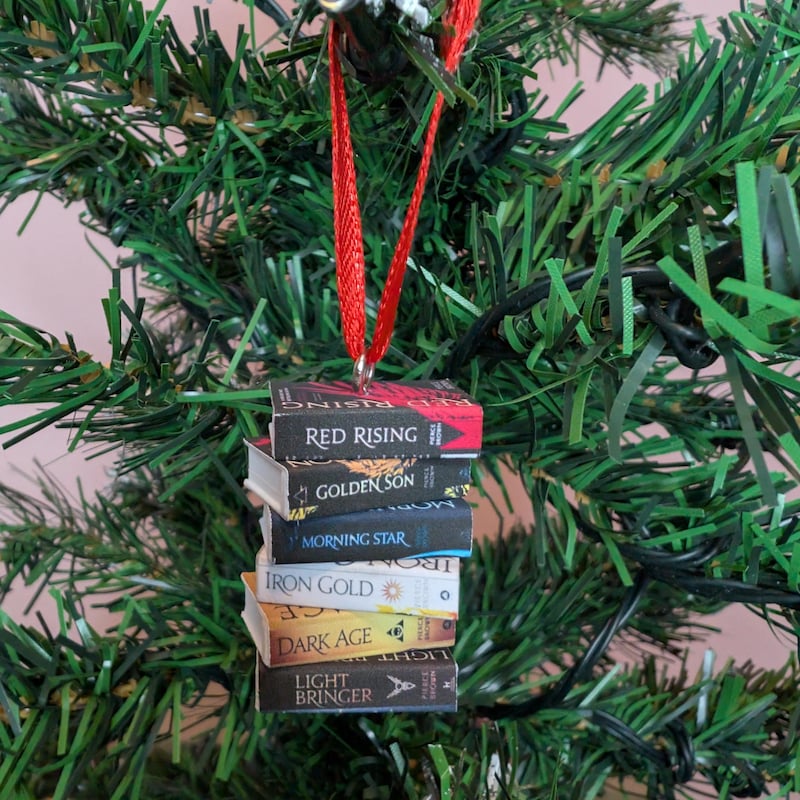 Red Rising Book Ornament - Etsy