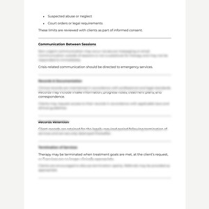 Manual de políticas y procedimientos de práctica privada para terapeutas imagen 6