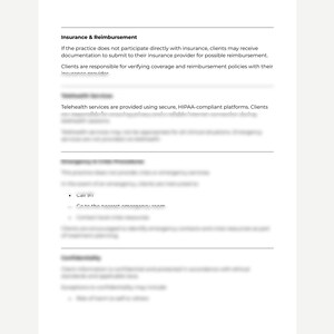 Manual de políticas y procedimientos de práctica privada para terapeutas imagen 5