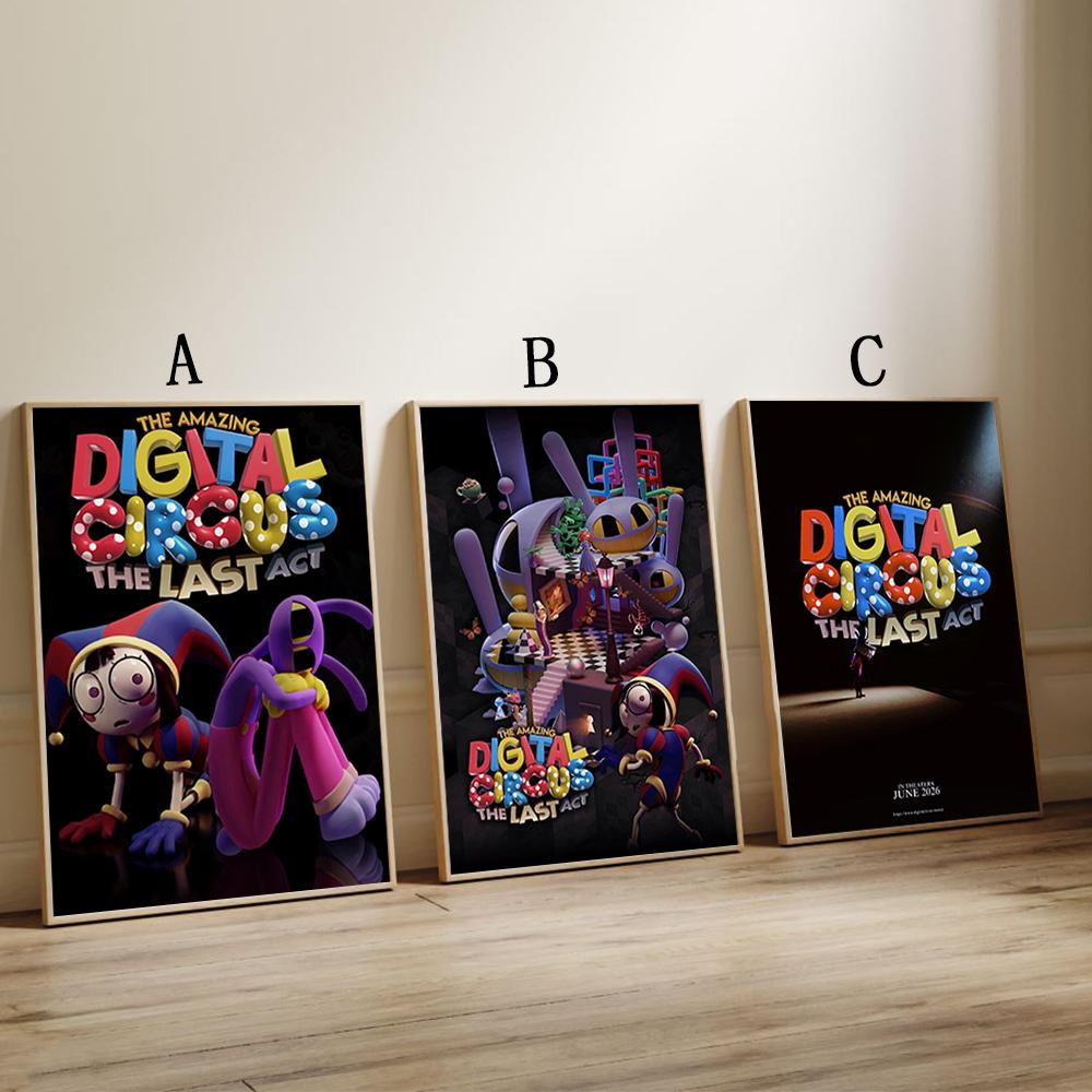 The Amazing Digital Circus the Last Act Movie Poster, Wall Art