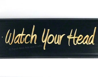 Watch Your Head Etsy